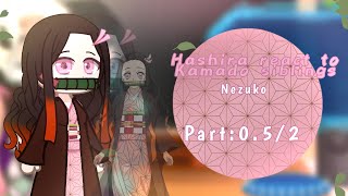 Hashira react to kamado siblings [Nezuko] ||Spoiler|| Part 0,5/2||Bad grammar