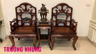 Ghế Móc Đẹp - Bàn Ghế Kiểu Cổ - Nội Thất Xưa Và Nay - Các Mẫu Tràng Kỷ Đẹp - Sập Gụ Tủ Chè Các Loại