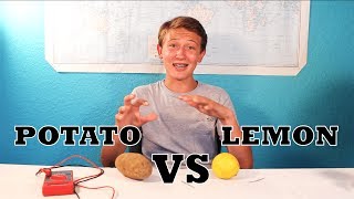 Why Does A Potato Battery Work Better Than A Lemon Battery?