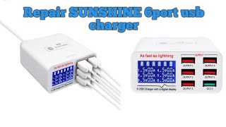 How to repair SUNSHINE 6Port mobile charger