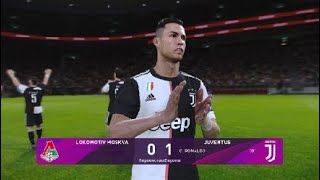 UEFA Champions League Juventus  VS Lokomotiv PES 2020