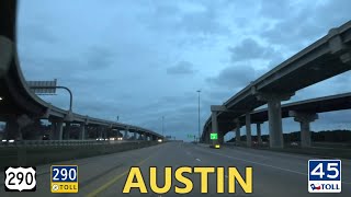 Austin: US-290 Tollway and TX-45 Tollway NE and SE Segments