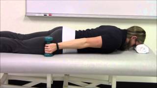 Shoulder Extensor Strengthening - Prone Resisted Extension