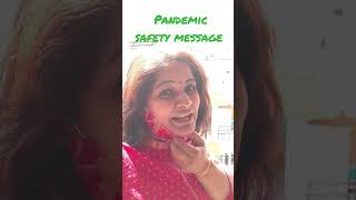 short message on COVID-19 pandemic prevention and awareness by Psychologist Rajalakshmi Kowshik