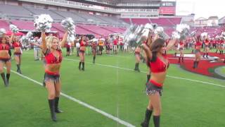 The 2017 Tampa Bay Buccaneers Cheerleaders perform!!