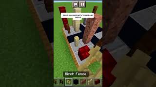 Minecraft mini city #shorts #youtubeshorts