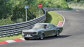 Shelby GT500 Elenor Gone in 60 Seconds lap around Nurburgring