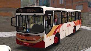 Proton Bus Simulator com Caio Apache Vip II da Petro Ita, carro 2003. Skin feita pelo brabo, Dino.