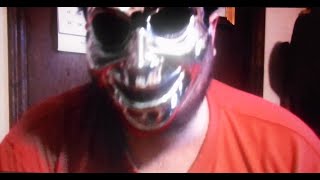 Spirit Halloween Sinister Ghost (SILVER) Mask Review (Slipknot Oddball)