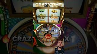 Crazytime 50X Topslot Again..!!! #youtubeshorts #trending #shorts #viral #ytshorts #foryou