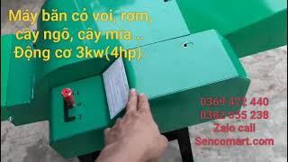 Máy băm rơm làm nấm, băm cỏ làm thức ăn chăn nuôi giá tại xưởng. LH 0369 472 440 / 0382 055 238.