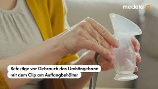 Silikon-Auffangbehälter für Muttermilch: Anleitung