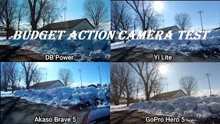 Budget Action Camera Comparison