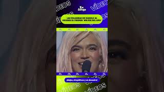 as palabras de Karol G al recibir el premio “mujer del año” ♥️ #karolg #karolgcolombia #karolgfans