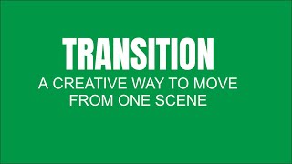 Learn Camtasia studio complete tutorial. 12  TRANSITION