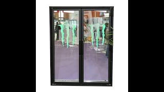 LED Display Glass Door for Refrigerator/beverage Cooler LED Light Glass Door