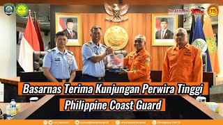 Basarnas Terima Kunjungan Perwira Tinggi Philippine Coast Guard