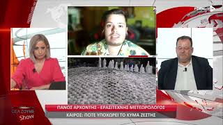 Πρόγνωση καιρού Formedia Tv 25/7/22