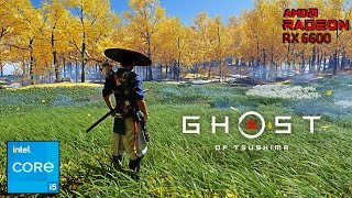 Ghost of Tsushima  - RX6600 8GB + i5 11400F