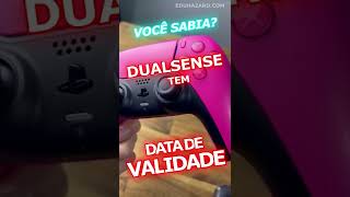 Data de validade do DualSense controle do PS5 #shorts