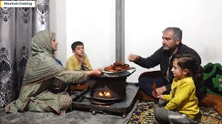 Our Children Never Tire To Eat This Type Of Chicken And Finger Chips | Mountain Cooking |