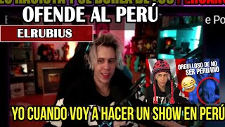 RUBIUS SE BURLA DE LOS PERUANOS EN DIRECTO 😠 | Logic