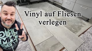 Vinyl auf Fliesen verlegen