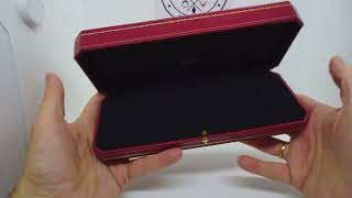 CARTIER  - UNBOXING THE Cartier CO000490 BRACELET BOX - THE WATCH BOX AND COMPANY