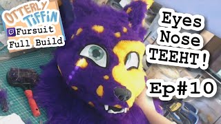 How To Assemble Fursuit Head Fluff #10