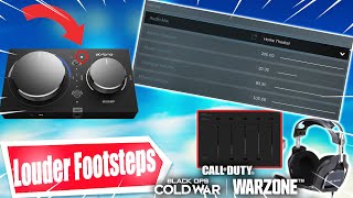 Astro A40/A50 *NEW* PRESETS FOR WARZONE, COLD WAR, & MODERN WARFARE! LOUDER FOOTSTEPS Tournament EQ