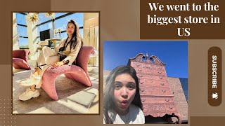 We went to the biggest furniture store in US | The Sinha Fam