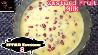 Custard Fruit Milk | Pomegranate Flavor | IFTAR Episode - 8 | Bhai Veetu Samayal