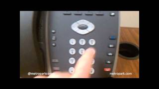 HP 3501 IP Phone with Dual Gigabit Switch Ports and Back lit Screen