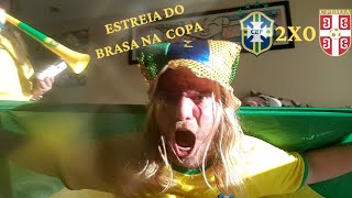 #REACT BRASIL 2X0 SÉRVIA #REAÇÃO (COPA DO MUNDO 2022 - 1° RODADA) ESTREIA DO #BRASIL NO CATAR