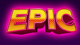 Epic  Casino 3D  Logo Text