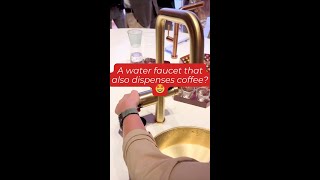 A water faucet that can make your espresso? 😜☕️