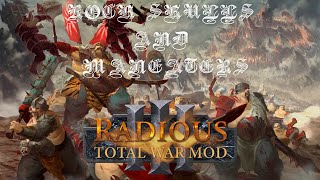 Total War Warhammer 3 (Radious Mod, Rock Skulls & Maneaters unit's performance)