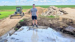 Restoring A $7,000 Mansion: Demolishing Concrete For The New Addition