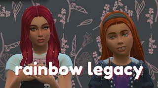 Not Sneaking Out! - Rainbow Legacy S1E25 [THE SIMS 4]