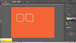 Adobe Illustrator Tutorial - How To Create Round Corner