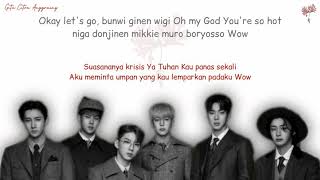 MONSTA X -  KISS OR DEATH [Super Easy Romanized Lyrics | Sub Indo]