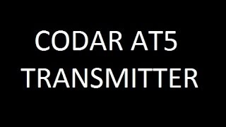 Codar AT5 Transmitter amateur ham radio