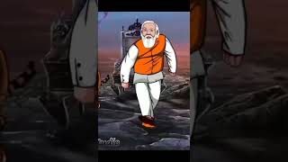 PM Modi pushpa trending step 😂🔥