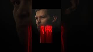 Klaus Mikaelson 🖤😈