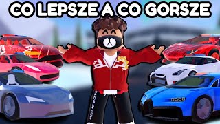 AUTA PODOBNE CENOWO KTÓRE LEPSZE SPRAWDŹMY! | ROBLOX #jailbreak