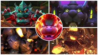 Evolution of Bowser's Castle in Mario Kart Games in 4K