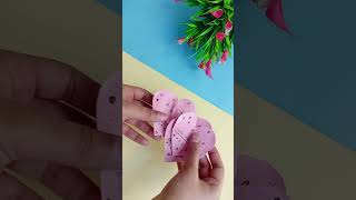 How do you make a pink keychain #shorts #youtube ##creative #satisfying