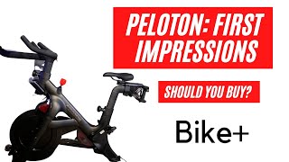 Peloton Review Bike+ First Impressions