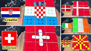 Can You Guess the Flags on the Rubik's Cube?