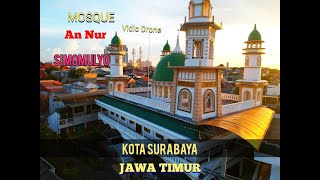 Mosque An Nur Simomulyo Kota Surabaya Jawa Timur Vidio Drone